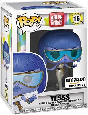 POP! Disney Wreck-It Ralph figure 16 Yesss (Jumpsuit) Amazon Exclusive
