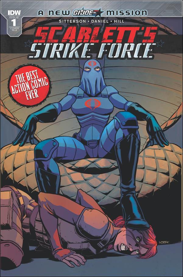 Scarlett's Strike Force issue 1-C Matt Horak 1:10 Cover