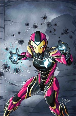 Ironheart issue 1-D Luciano Vecchio 1:10 Cover