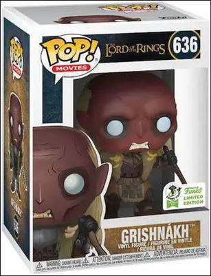 POP! Movies figure 636 Grishnakh ECCC 2019 Exclusive