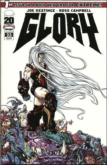 Glory (1995) issue 23 Ross Campbell Cover