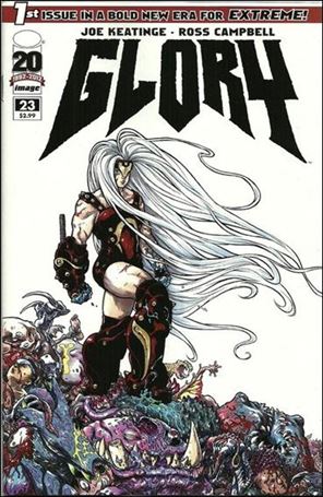 Glory (1995) issue 23 Ross Campbell Cover