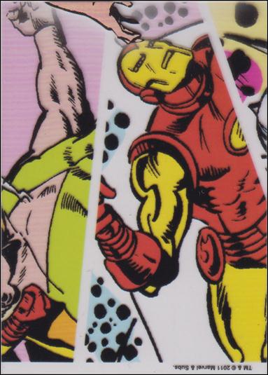 Marvel Universe 2011 (Acetate Parallel Subset) card 4