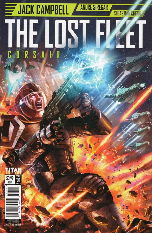 Lost Fleet issue 1-E Max Bertolini Cover