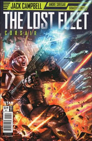 Lost Fleet issue 1-E Max Bertolini Cover