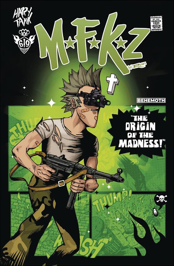 MFKZ issue 3-B Black & Green Cover