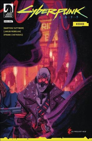 Cyberpunk 2077: XOXO issue 3-D Rion Chow Cover