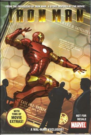 Iron Man Wal-Mart Custom Comic Cover Image 1