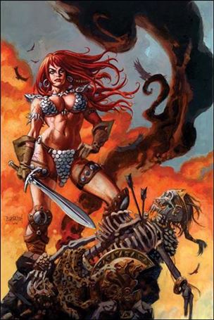 Red Sonja Annual issue 3-B Dan Brereton 1:10 Virgin Cover