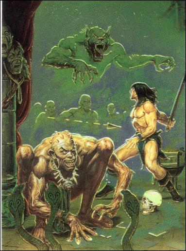 Conan III (Base Set) card 7 Savage Sword #176
