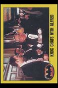Batman: Series 2 (Base Set) card 181 Knox Chats with Alfred