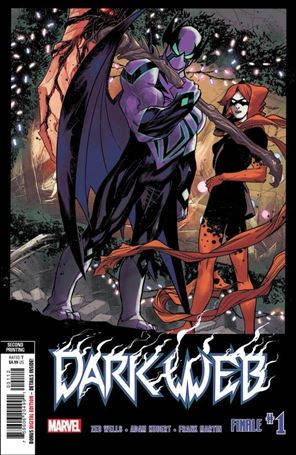 Dark Web: Finale issue 1-D Frank Martin Cover (Second Printing)