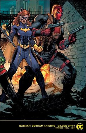 Batman: Gotham Knights – Gilded City issue 1-C Jim Lee Wraparound Cardstock Cover