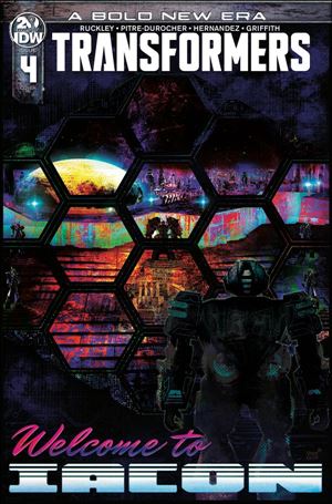 Transformers (2019) issue 4-C Jeffrey Veregge 1:10 Cover