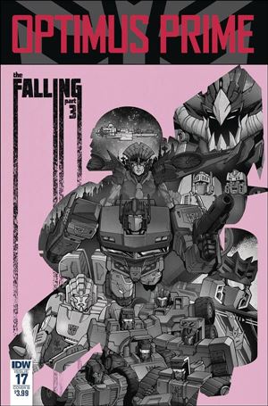 Optimus Prime issue 17-B Kei Zama Cover