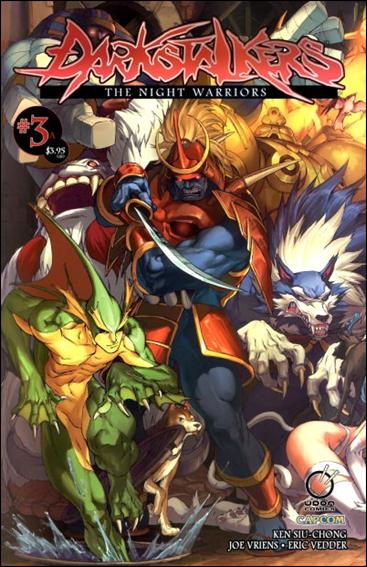 Darkstalkers: The Night Warriors issue 3 Alvin Lee Cover
