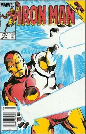 Iron Man (1968) issue 197-B Canadian Price Cover