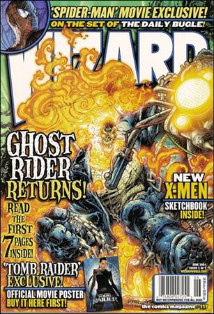 Wizard: The Comics Magazine issue 117-B Trent Kaniuga Ghost Rider Cover