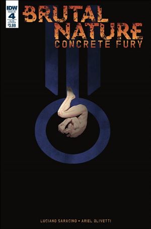 Brutal Nature: Concrete Fury  issue 4-B Ariel Olivetti Subscription Cover