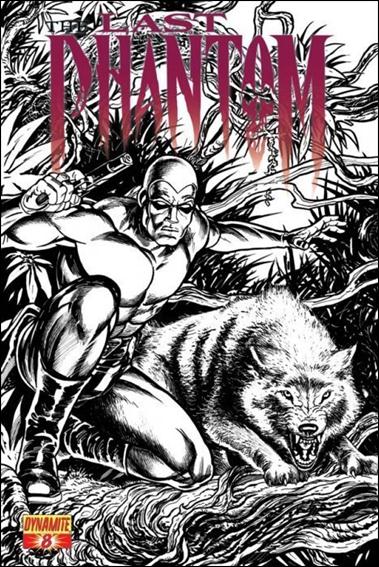 Last Phantom issue 8-F Stephen Sadowski Sketch Cover