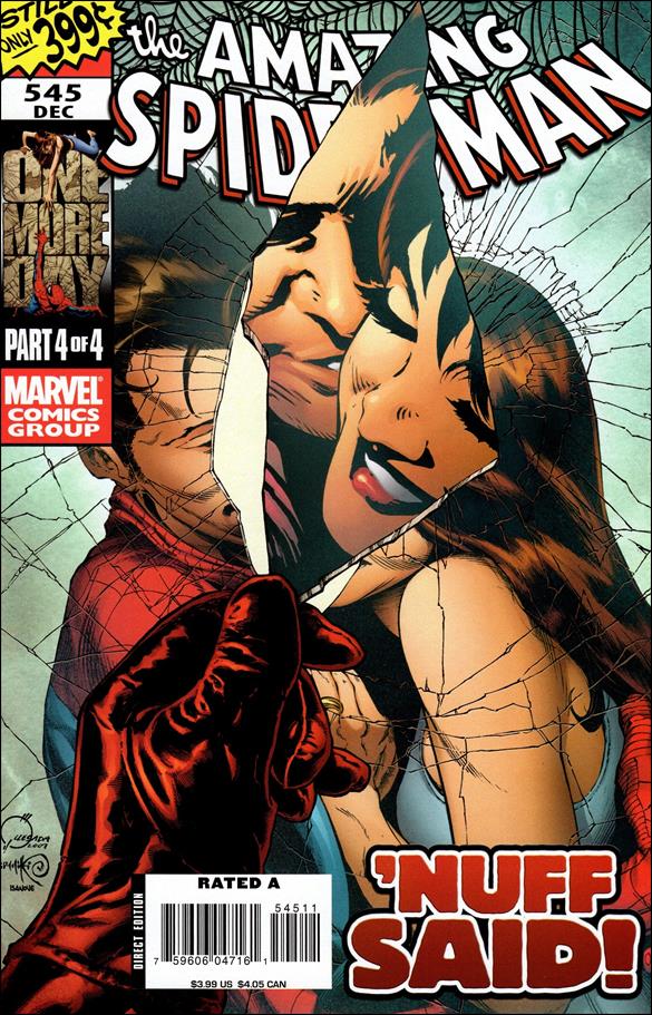 Amazing Spider-Man (1963) issue 545 Joe Quesada Cover
