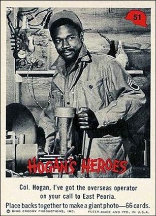 Hogan's Heroes (Base Set) card 51 Col. Hogan, I've got the overseas operator on 