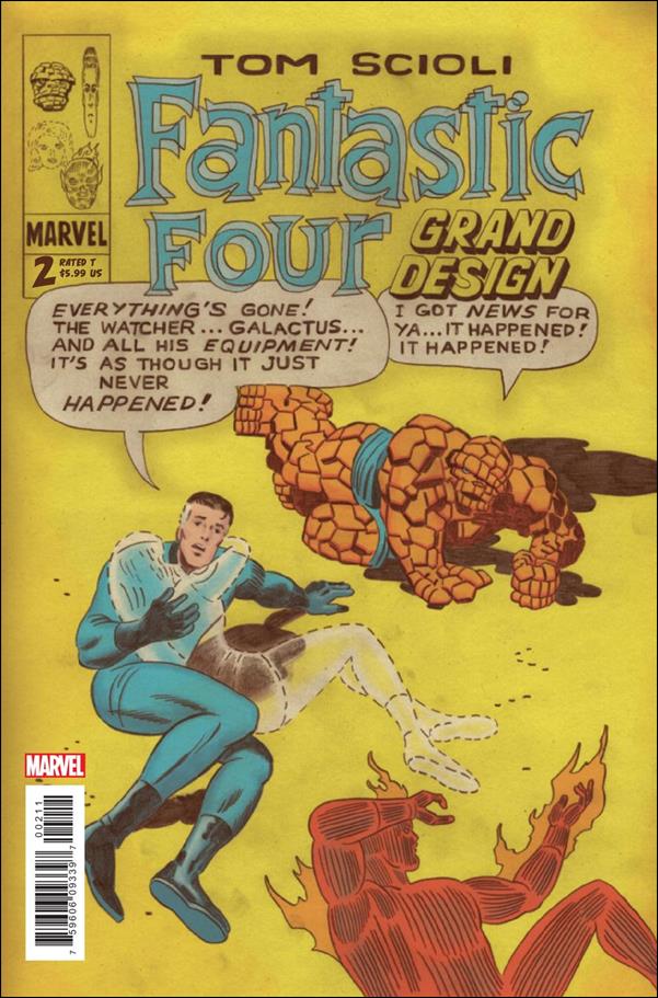 Fantastic Four Grand Design issue 2 Tom Scioli Cover