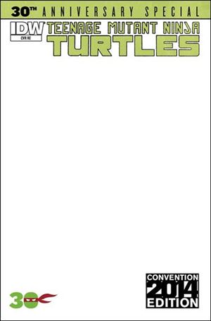 Teenage Mutant Ninja Turtles 30th Anniversary Special issue nn-I Blank/Sketch Convention Cover 1/900