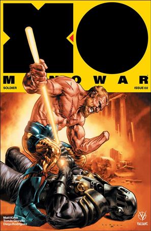 X-O Manowar (2017) issue 2 Lewis LaRosa Cover