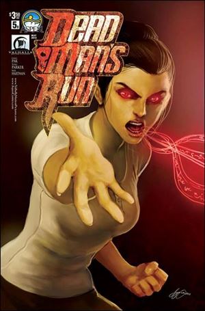 Dead Man's Run issue 5-B Siya Oum Cover