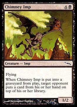 Magic the Gathering: Mirrodin (Base Set) card 59 Chimney Imp