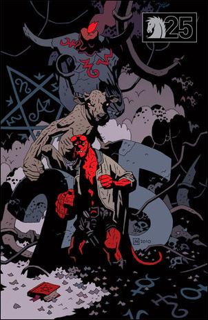 Hellboy: Buster Oakley Gets His Wish issue nn-B Mike Mignola "25th Anniversary" Cover