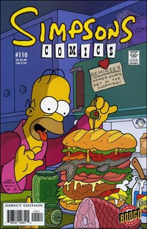 Simpsons Comics issue 110