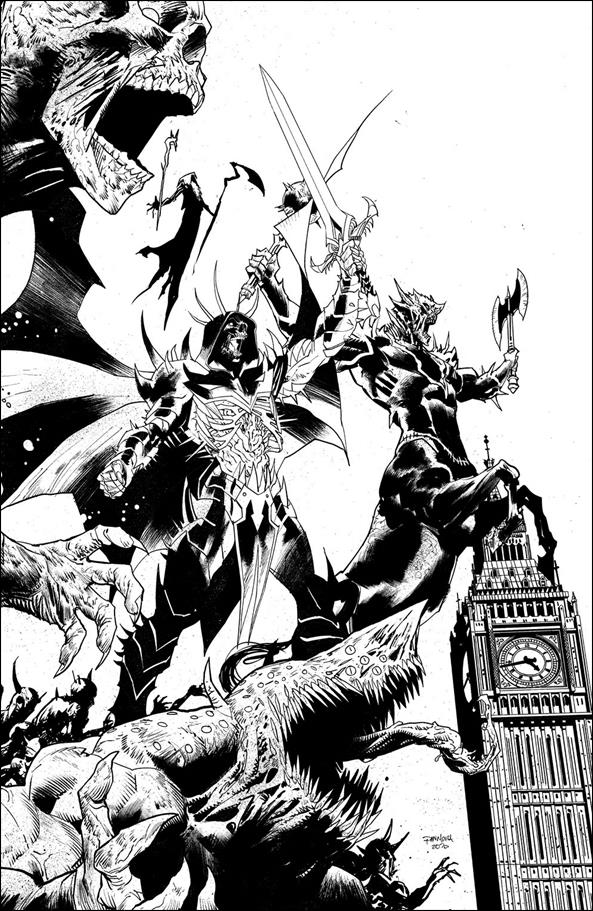 Once & Future issue 17-B Dan Mora 1:10 Black & White Virgin Cover