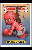 Garbage Pail Kids: Series 10 (Base Set) card 383b Raked Jake