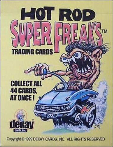 Hot Rod Super Freaks card 1
