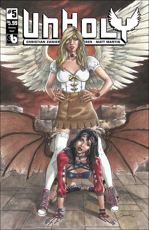 Unholy (2017) issue 5-E Jonatas "Stunning" Cover