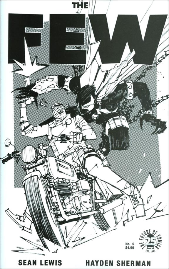 Few issue 5-C Hayden Sherman Spawn Month B&W Cover