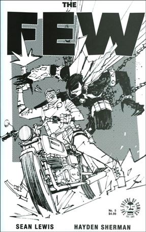 Few issue 5-C Hayden Sherman Spawn Month B&W Cover