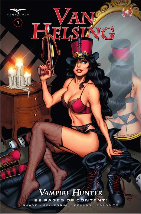 Van Helsing: Vampire Hunter issue 1-C Maria Sanapo Cover