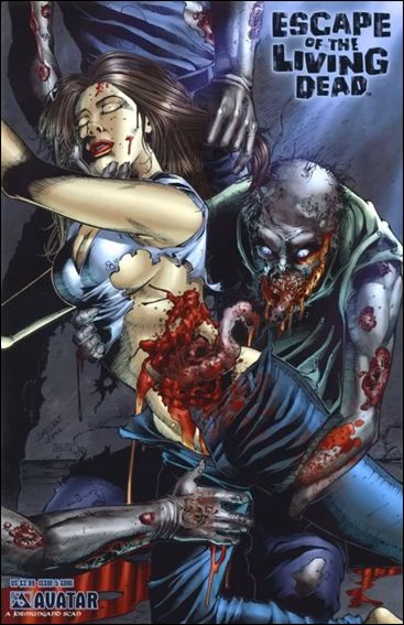 Escape of the Living Dead issue 5-D Gore Cover