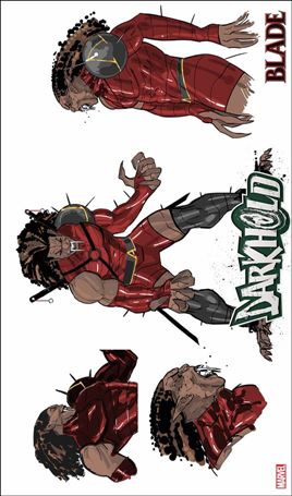 Darkhold: Blade issue 1-D Cian Tormey 1:10 Design Cover