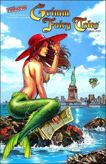 Grimm Fairy Tales (2005) issue 26-B David Nakayama New York Comic Con Cover 1/750