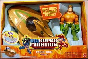 DC Super Friends (Vehicles) item 7 Aqua Sub with Aquaman