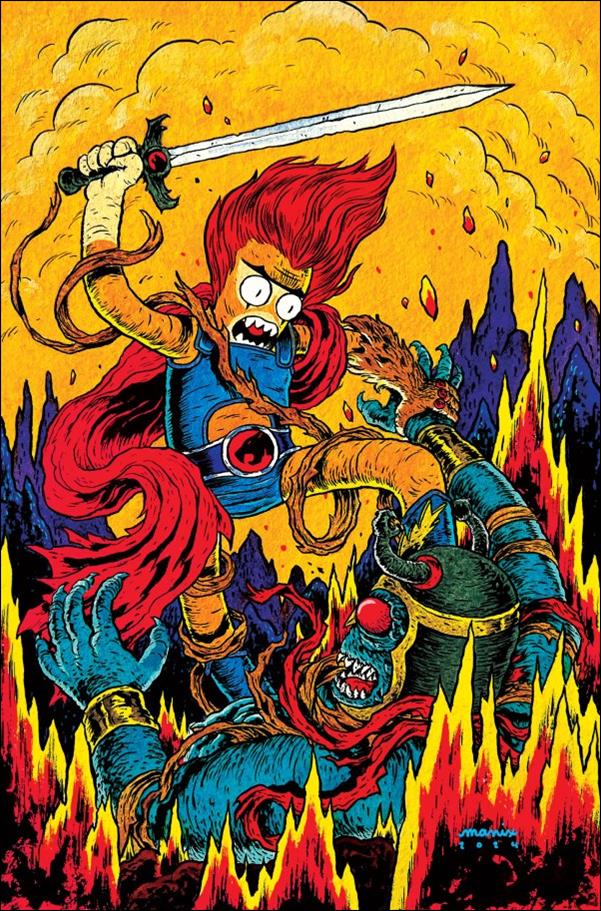 Thundercats (2024) issue 12-J Manix Abrera Foil Virgin Cardstock Cover