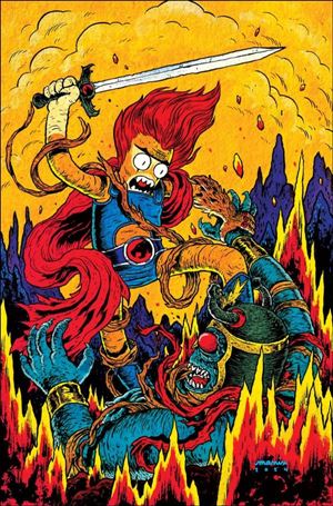 Thundercats (2024) issue 12-J Manix Abrera Foil Virgin Cardstock Cover