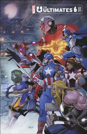 Ultimates (2024) issue 6-D Leinil Francis Yu Wraparound Cover