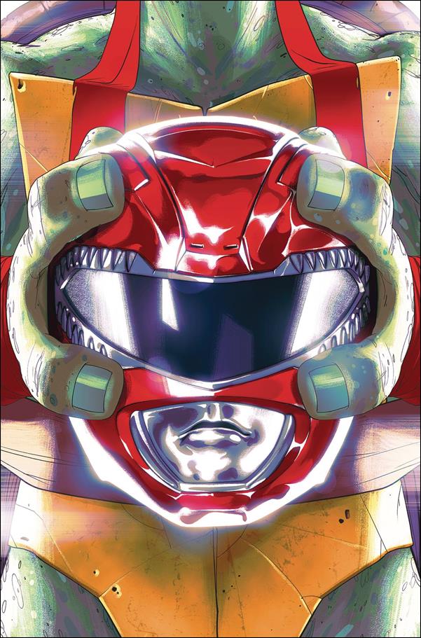 Mighty Morphin Power Rangers/Teenage Mutant Ninja Turtles issue 1-B Goni Montes "Raphael" Cover