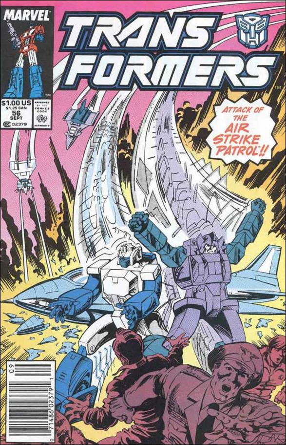 Transformers (1984) issue 56-B Newsstand Cover