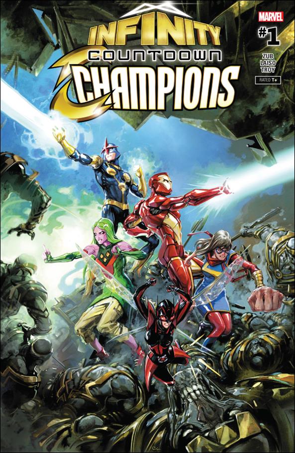Infinity Countdown: Champions issue 1 Clayton Crain Cover